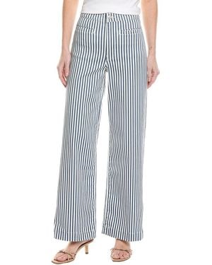 FRAME Seaport Stripe Tailored Jean - Blue