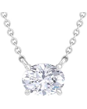 Lab Grown Diamonds 14k 2.00 Ct. Tw. Lab-grown Diamond Solitaire Pendant - White