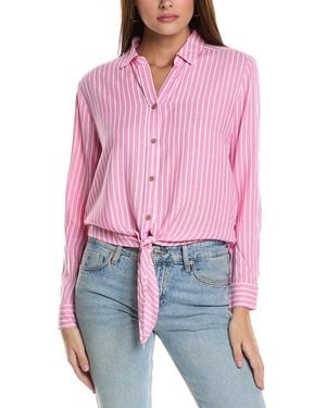 Beach Lunch Lounge Hudson Shirt - Red