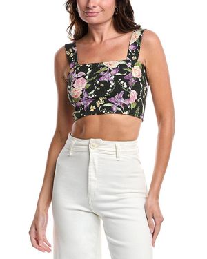 Agua Bendita Leah Dreamin Top - Black
