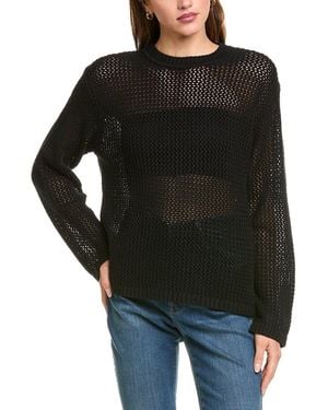 Velvet By Graham & Spencer Kana Cashmere-Blend Jumper - Black