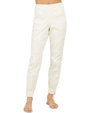 Spanx Stretch Twill Cargo Jogger Pant - Natural