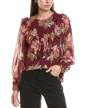 CROSBY BY MOLLIE BURCH Flint Top - Red