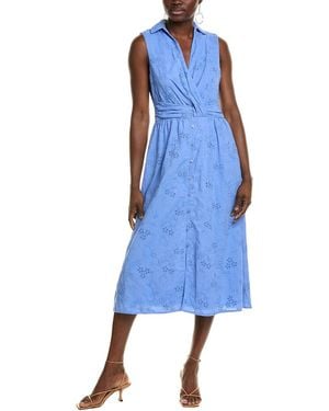 Maggy London Midi Dress - Blue