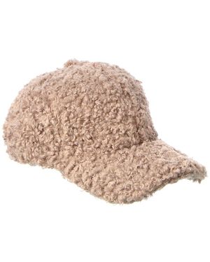 Surell Sherpa Baseball Cap - Natural