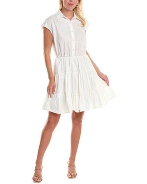 Hutch Bishop Mini Dress - White