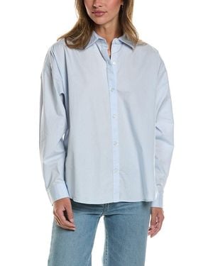 ATM Boyfriend Shirt - Blue