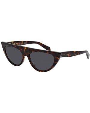 Celine 3 Dots 56Mm Sunglasses - Black