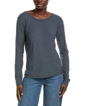 James Perse Solid Shirt - Blue