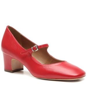 Vicenza Caribe Leather Shoe - Red