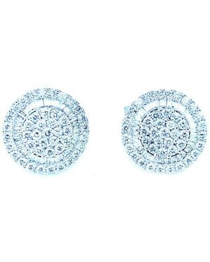 Arthur Marder Fine Jewelry 2.70 Ct. Tw. Diamond Studs - Blue
