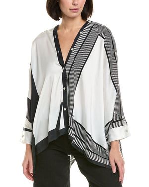 Helmut Lang 4 Scarf Top - White