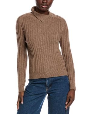 Malo Cashmere Donna Wool & Cashmere-Blend Sweater - Blue