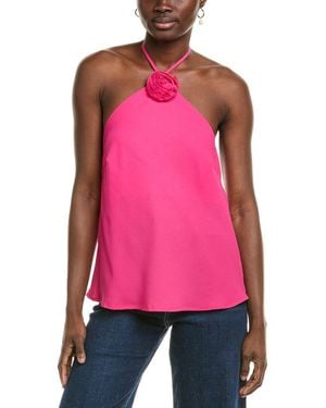 Nicole Miller Woven Shirt - Pink