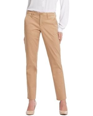 NYDJ Sheri Sand Dune Slim Jean - Natural