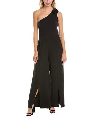 Gracia One-shoulder Jumpsuit - Black