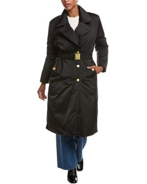 L'Agence Kataleya Mid Calf Puffer Coat - Black