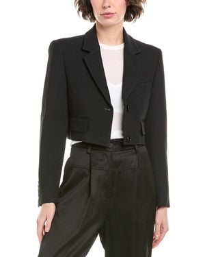 Michael Kors Cropped Blazer - Black
