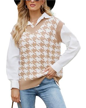 CERCEI STUDIO V-Neck Jumper - Natural