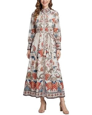 Tedora Maxi Dress - White