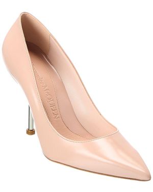 McQueen Leather Pump - Pink