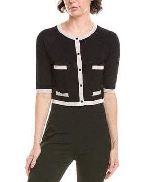 Max Mara S Martino Wool Cardigan - Black
