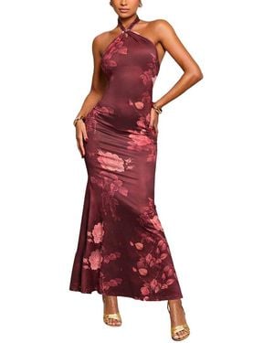 VIBI Midi Dress - Red