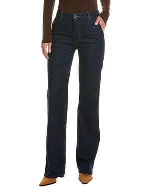 FRAME Frame The Hang Long Rinse Straight Jean - Black