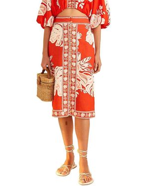 FARM Rio Skirt - Red
