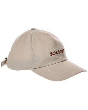 Palm Angels Classic Logo Cap - Natural