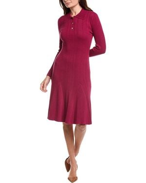 Nanette Lepore Knit Maxi Dress - Red