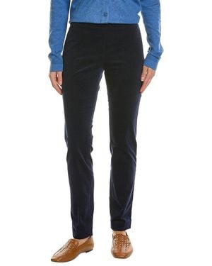 Pink Tartan Corduroy Pant - Blue