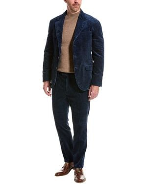 Brunello Cucinelli 2pc Corduroy Suit - Blue