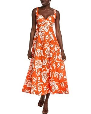 Mara Hoffman Midi Dress - Orange