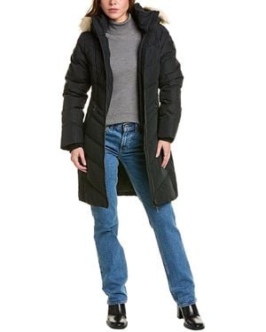 Pajar January Chevron Quilted Coat - Black