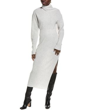 Toccin Liliana Wool & Cashmere-Blend Sweaterdress - Grey
