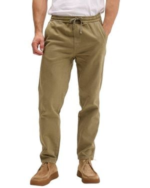 Ron Tomson Straight Tapered Pant - Natural
