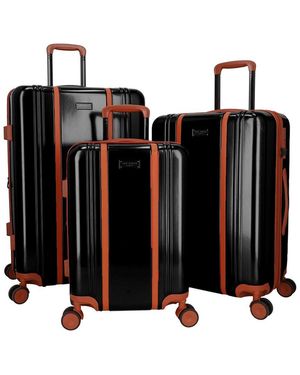 Ted Baker Kingston 3pc Expandable Luggage Set - Black
