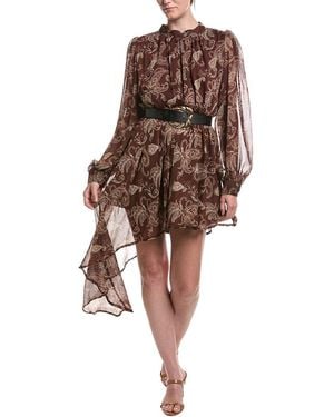 Moonsea Midi Dress - Brown