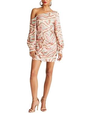 Halston Kimora Dress - Pink