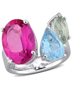 Rina Limor 10.05 Ct. Tw. Topaz & Quartz Ring - Pink