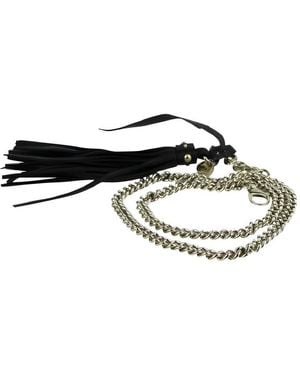 Gucci Chain Leather Belt - Black