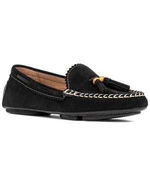 Donald J Pliner Rebina Suede Loafer - Black