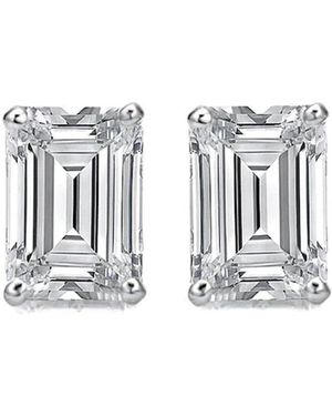 Lab Grown Diamonds 14k 2.00 Ct. Tw. Lab-grown Diamond Studs - Metallic