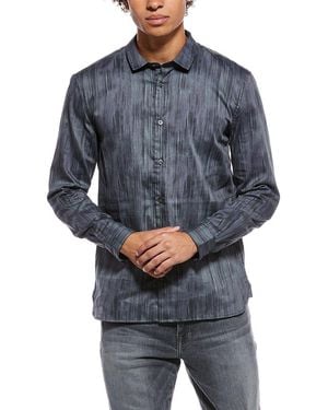 John Varvatos Ross Slim Fit Sport Shirt - Grey