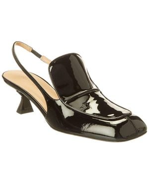 Sportmax Lazzaro Patent Slingback Pump - Brown