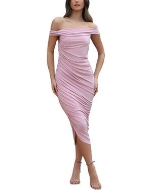 Katie May Alana Midi Dress - Purple