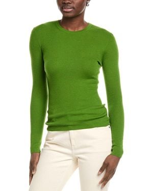 Michael Kors Collection Tissue Hutton Cashmere T-Shirt - Green