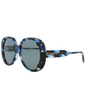Chloé 56Mm Sunglasses - Blue
