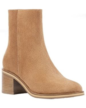 Aquatalia Bellina Weatherproof Suede Boot - Brown